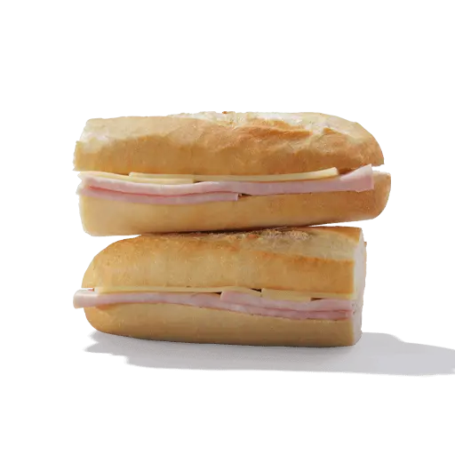 Ham and Cheese Baguette