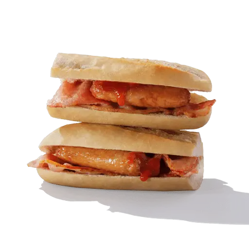 Bacon-and-Sausage-Breakfast-Baguette